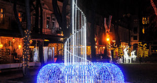LED фонтан сияющее украшение двора