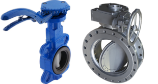 concentric disc butterfly valve